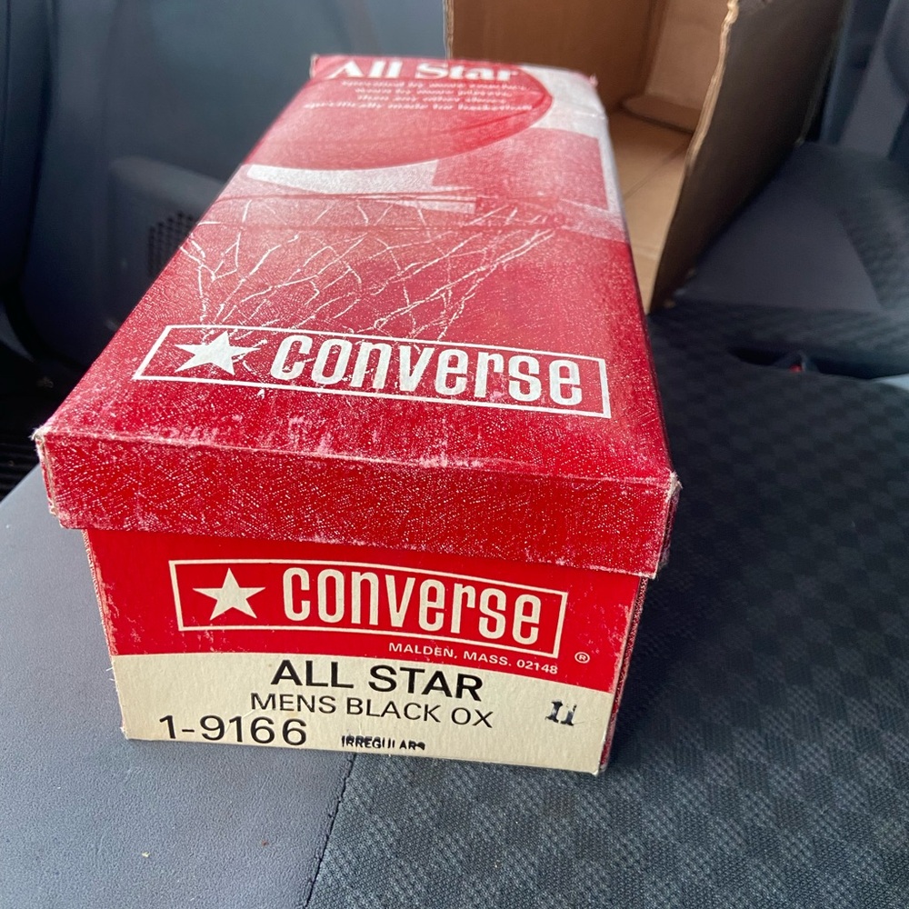 The Converse All Star Chuck Taylor Black Canvas Men's Sneakers in US size 11